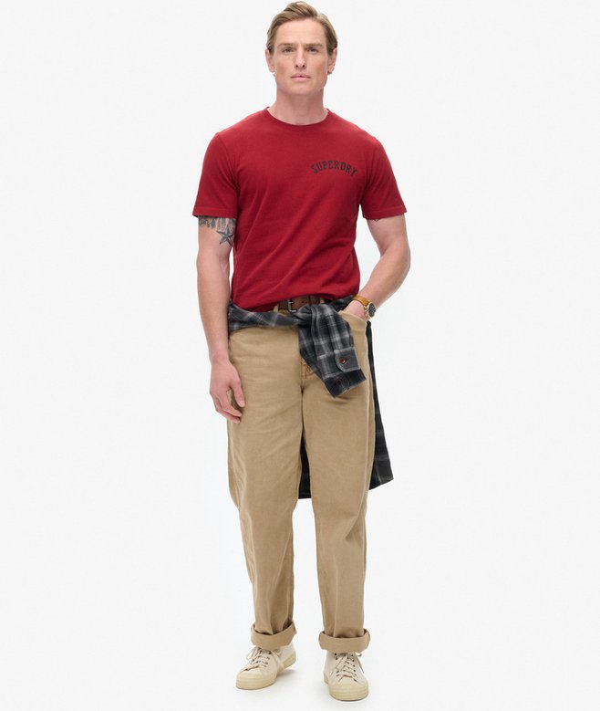 Superdry Camiseta Gráfica Con Motivo De Tatuaje