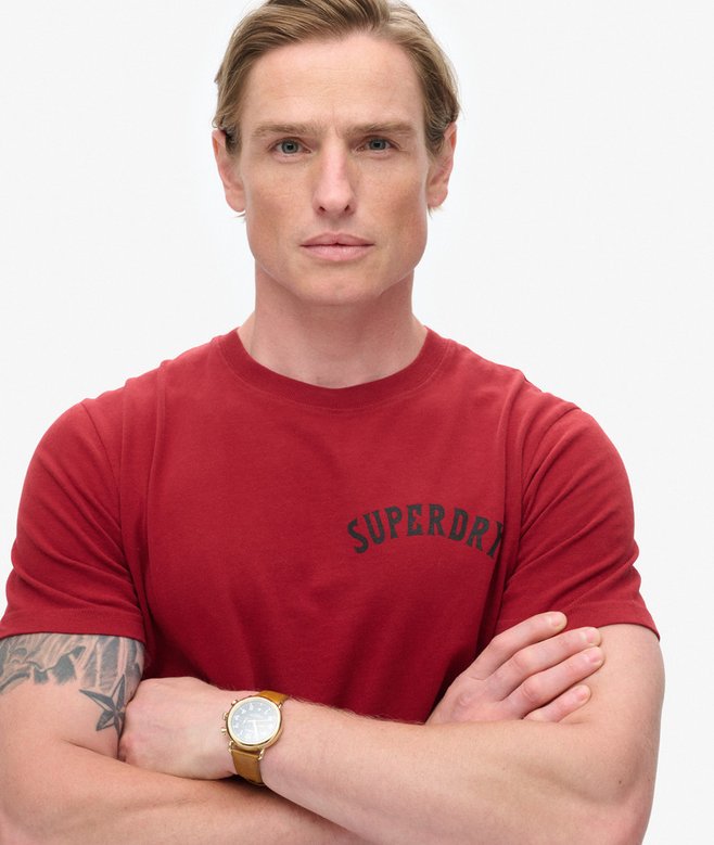 Superdry Camiseta Gráfica Con Motivo De Tatuaje