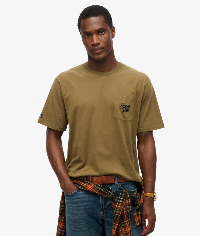 Superdry Camiseta Gráfica Con Motivo De Tatuaje