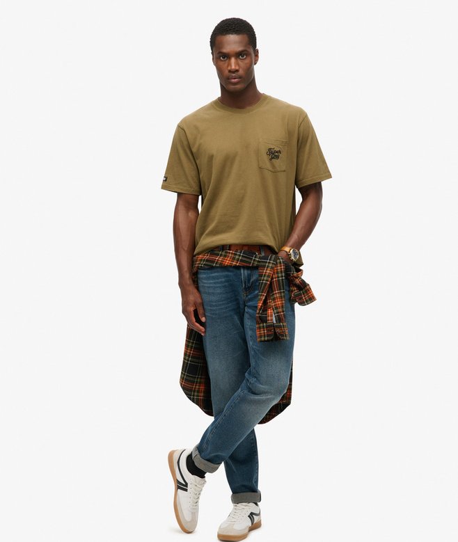 Superdry Camiseta Gráfica Con Motivo De Tatuaje