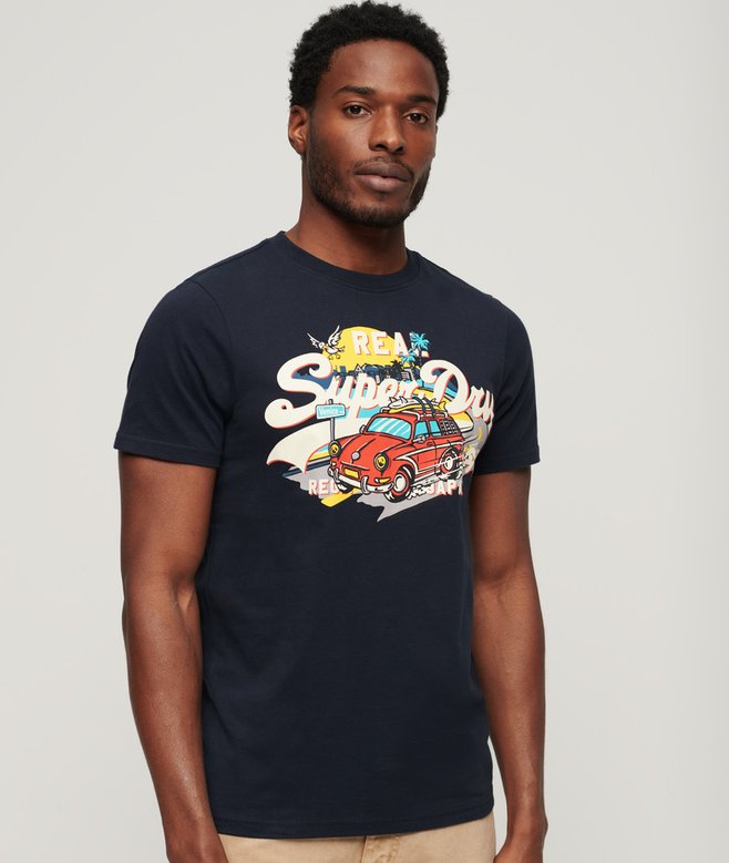 Superdry Camiseta Gráfica LA