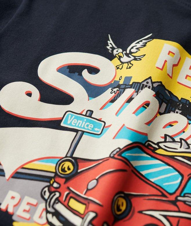 Superdry Camiseta Gráfica LA