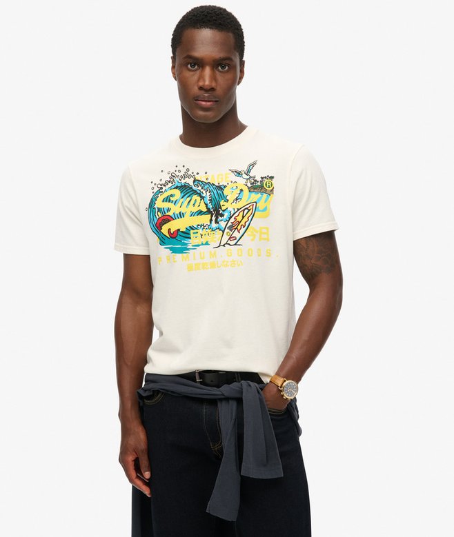 superdry Camiseta gráfica LA