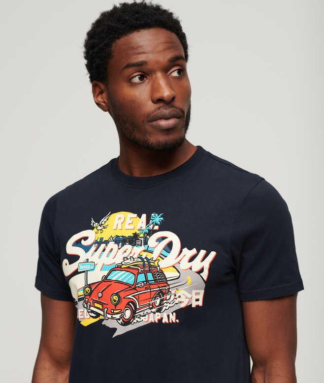 superdry Camiseta gráfica LA