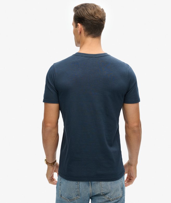 Superdry Camiseta Gráfica Metalizada Workwear