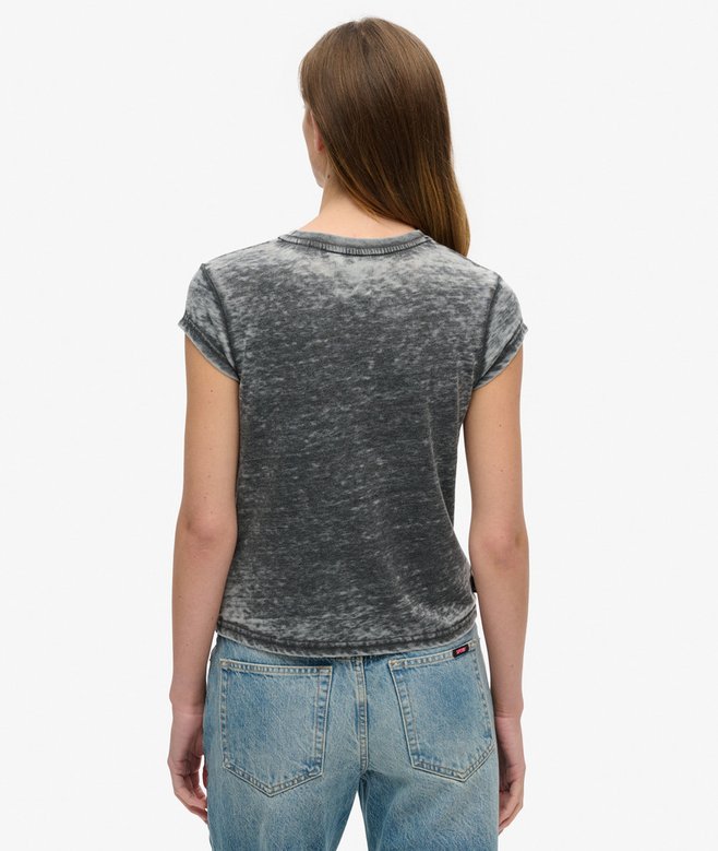 Superdry Camiseta Gráfica Motera Rock