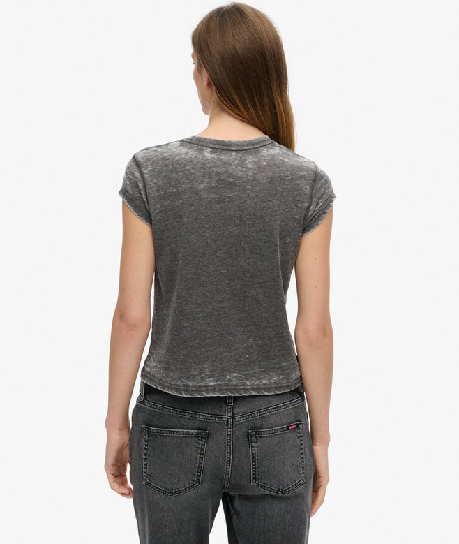 Superdry Camiseta Gráfica Motera Rock