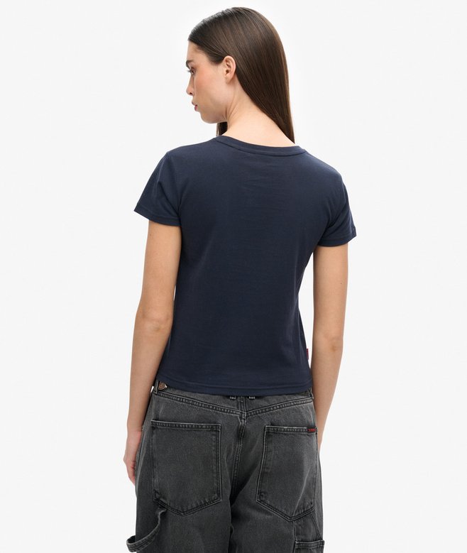 Superdry Camiseta Gráfica Neón De Corte Ajustado
