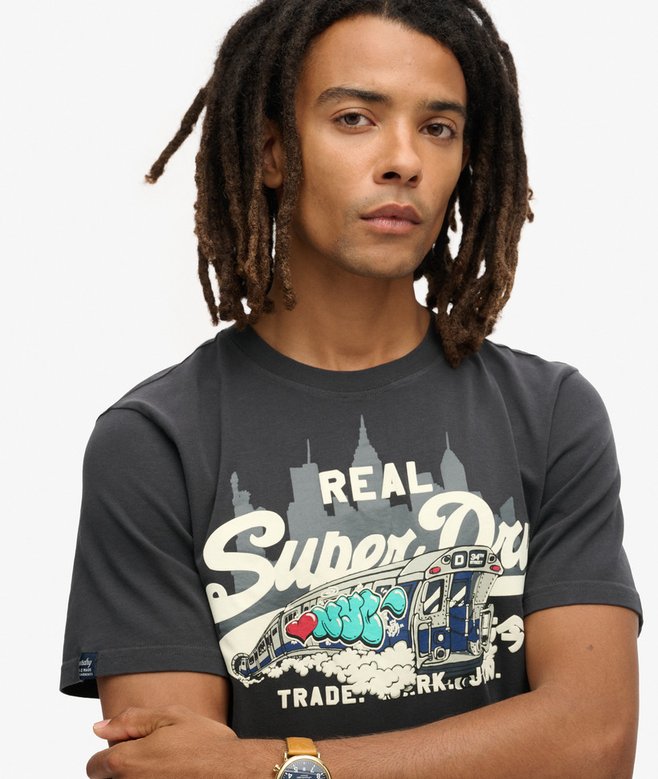 Superdry Camiseta Gráfica New York