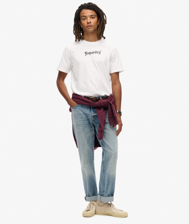 Superdry Camiseta Gráfica Retro Rock