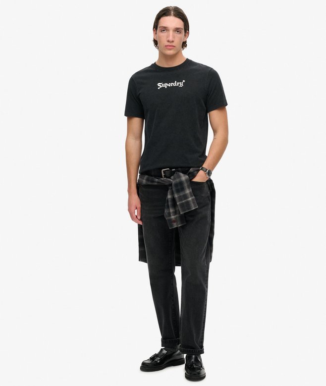 Superdry Camiseta Gráfica Retro Rock