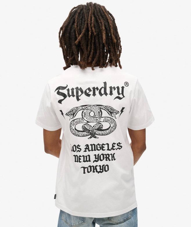 superdry Camiseta gráfica Retro Rock