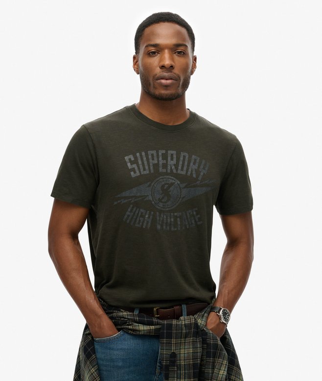 superdry Camiseta gráfica Retro Rocker