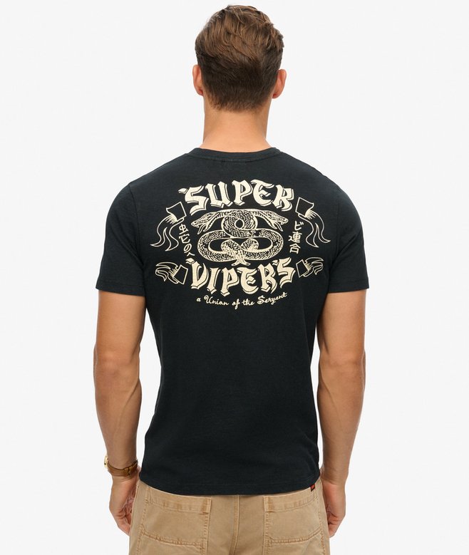 superdry Camiseta gráfica Retro Rocker