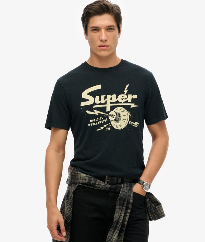 superdry Camiseta gráfica Retro Rocker