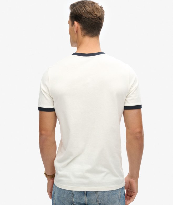 Superdry Camiseta Gráfica Ringer Workwear