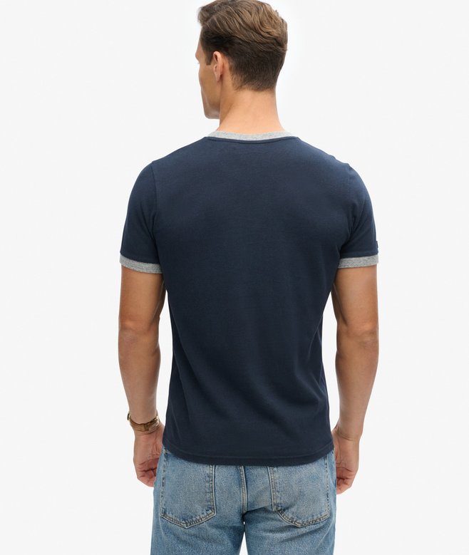Superdry Camiseta Gráfica Ringer Workwear
