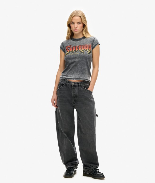 Superdry Camiseta Gráfica Rock Band