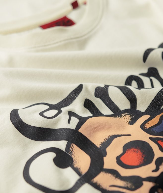 Superdry Camiseta Gráfica Tattoo Script