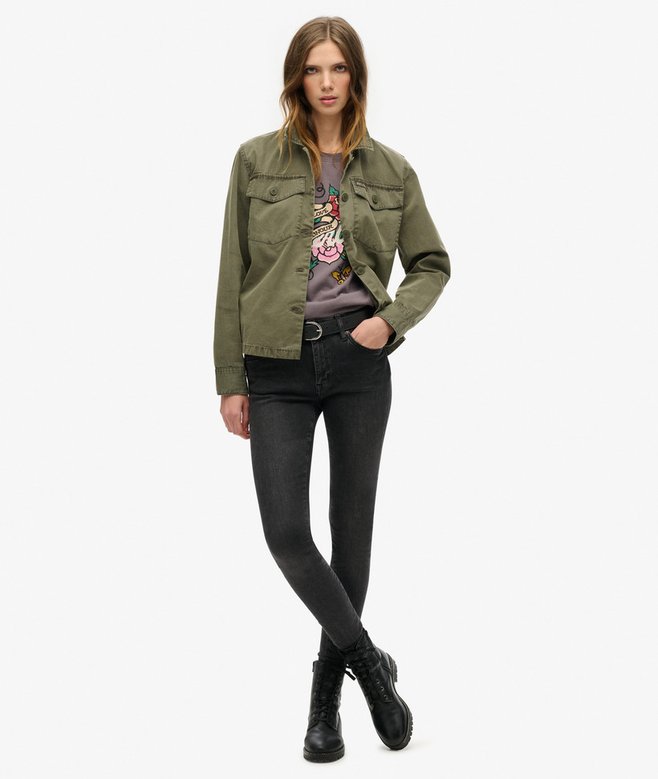 Superdry Camiseta Gráfica Tattoo Script