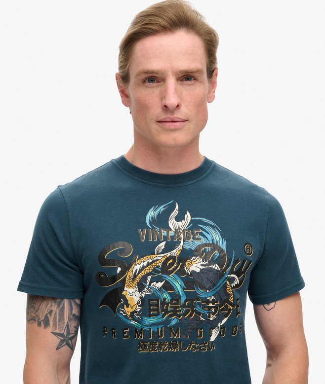 Superdry Camiseta Gráfica Tokyo