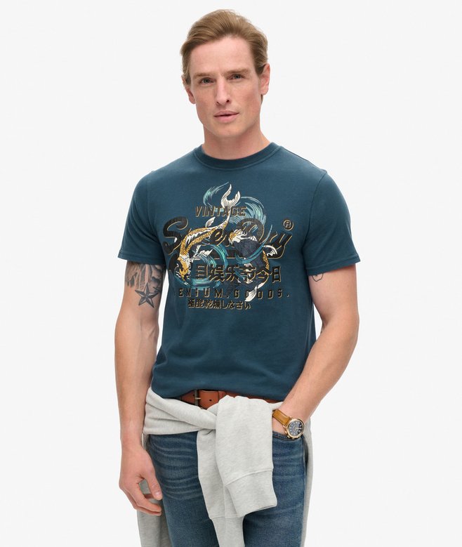 superdry Camiseta gráfica Tokyo