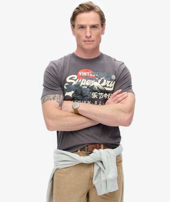 superdry Camiseta gráfica Tokyo