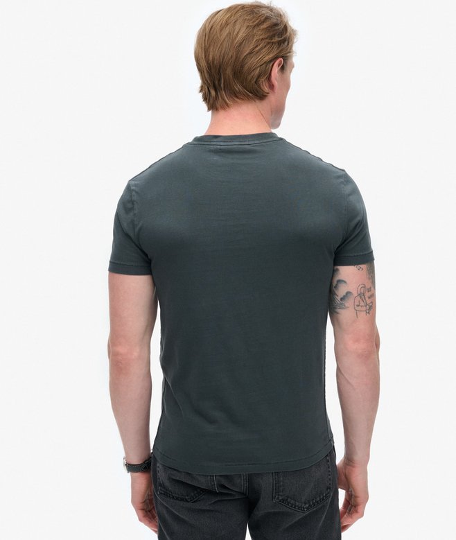 Superdry Camiseta Lavada Con Bolsillo Essential