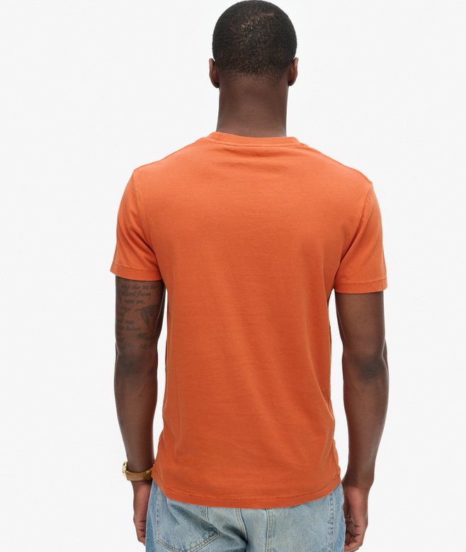 Superdry Camiseta Lavada Con Bolsillo Essential