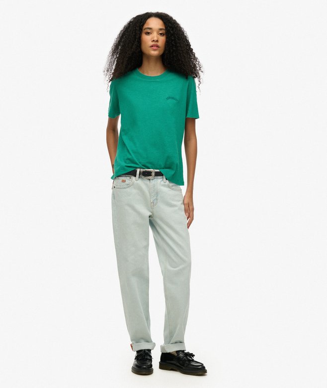 Superdry Camiseta Lavada Con Logotipo Essential