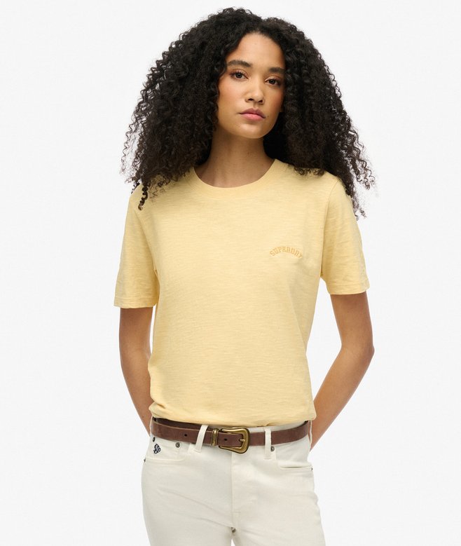 superdry Camiseta lavada con logotipo Essential