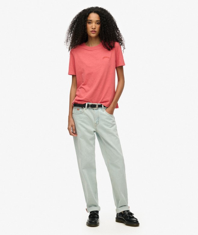 Superdry Camiseta Lavada Con Logotipo Essential