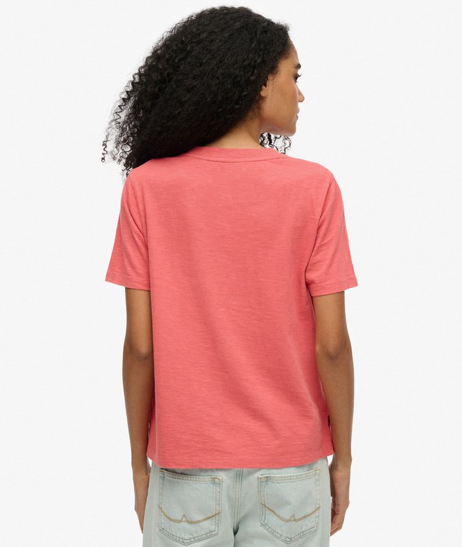 Superdry Camiseta Lavada Con Logotipo Essential