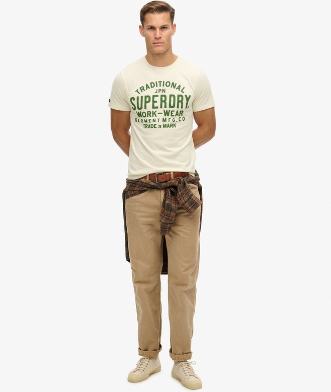 Superdry Camiseta Machined Goods Workwear