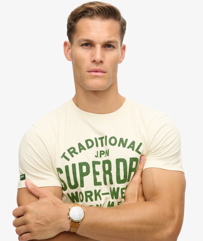 Superdry Camiseta Machined Goods Workwear