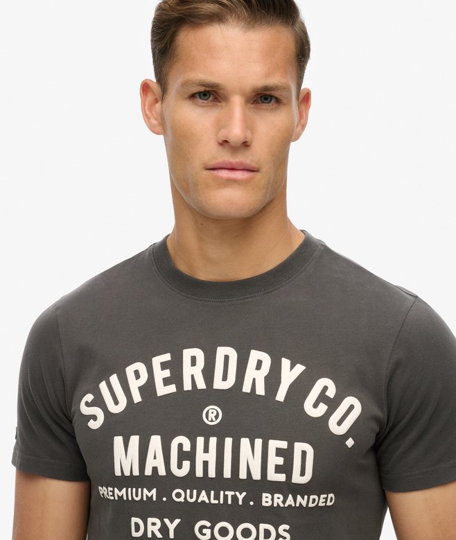 Superdry Camiseta Machined Goods Workwear