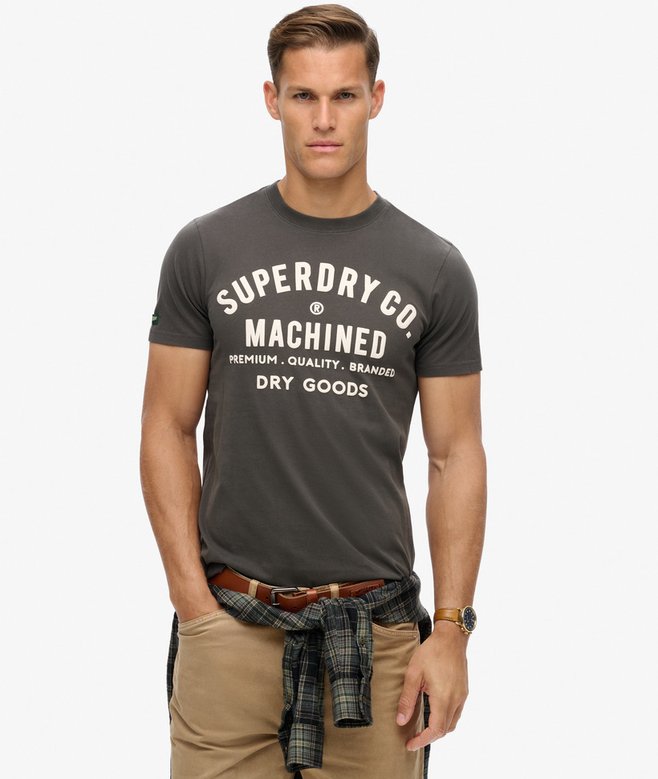 superdry Camiseta Machined Goods Workwear
