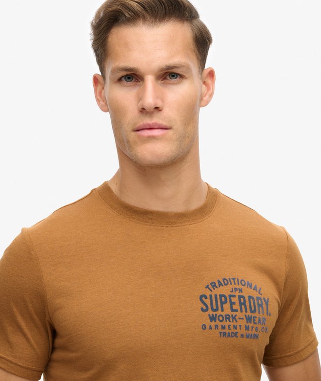 Superdry Camiseta Machined Goods Workwear