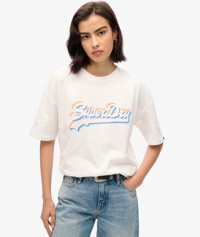 superdry Camiseta Rainbow Vintage Logo
