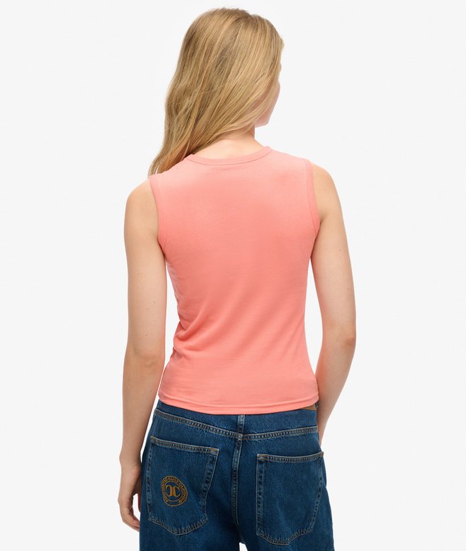 Superdry Camiseta Sin Mangas Clásica Dragon