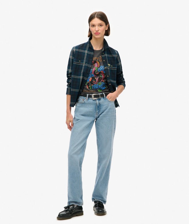 Superdry Camiseta Sin Mangas Con Strass Tattoo