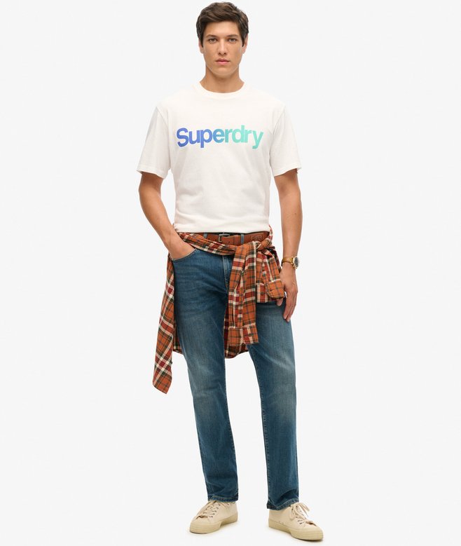 Superdry Camiseta Suelta Con Logotipo Core