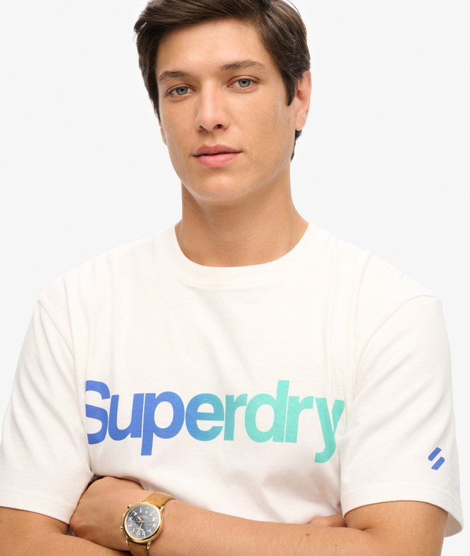 Superdry Camiseta Suelta Con Logotipo Core
