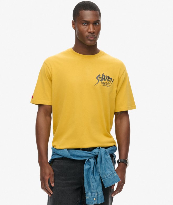 Superdry Camiseta Suelta Gráfica Lo-fi Punk