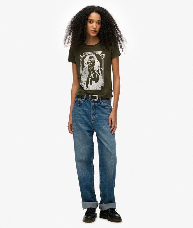 Superdry Camiseta Superajustada Pop Archive