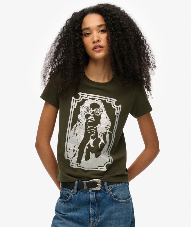 superdry Camiseta superajustada Pop Archive