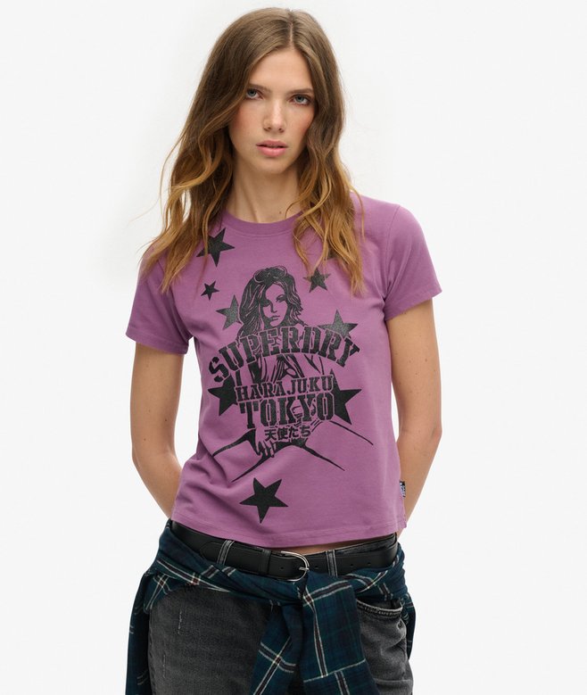 superdry Camiseta superajustada Pop Archive