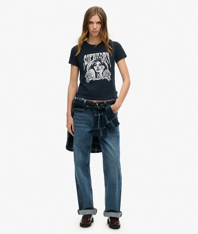 Superdry Camiseta Superajustada Pop Archive