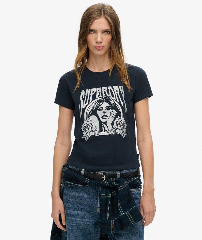 superdry Camiseta superajustada Pop Archive
