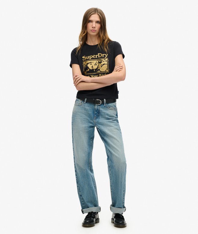 Superdry Camiseta Superajustada Pop Archive